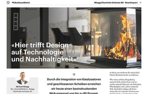 Rüegg Cheminée Schweiz Ag: Design trifft Technologie