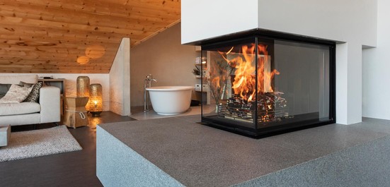 Fireplace Rüegg RIII 55x56x80