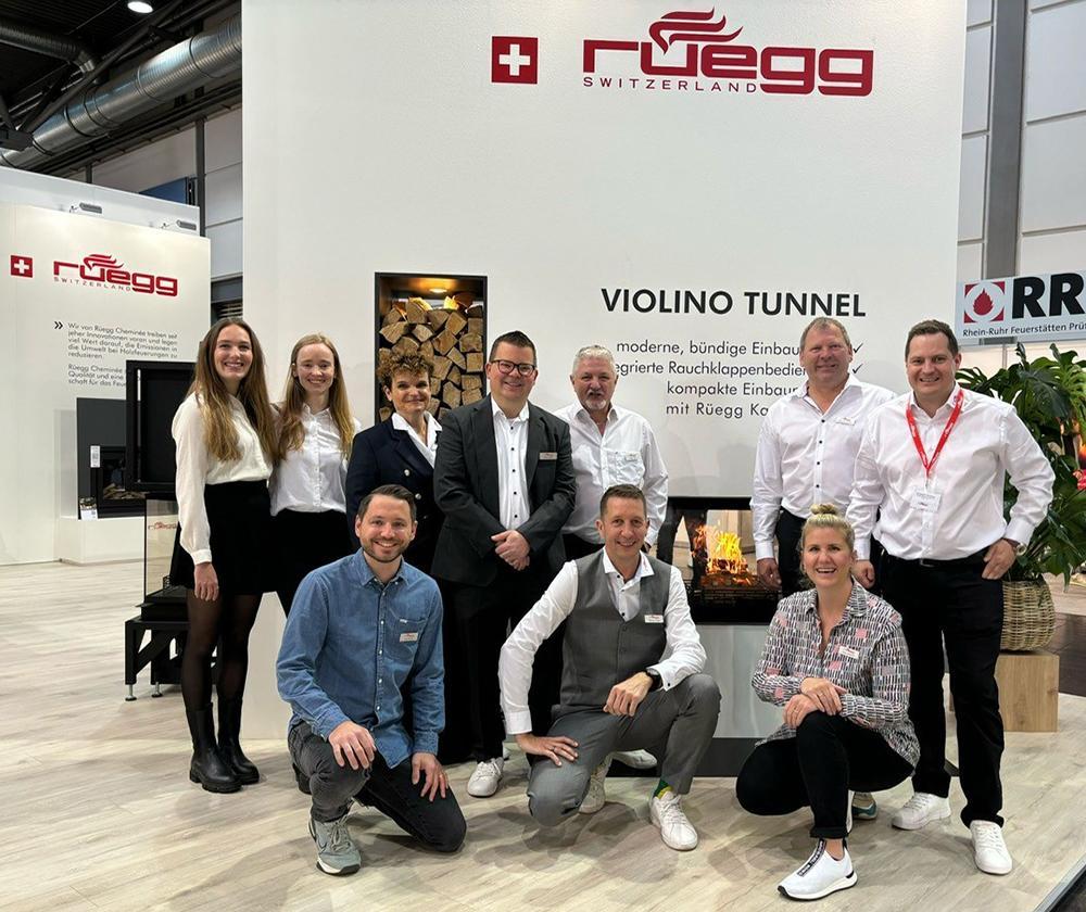 Rüegg blickt auf die World of Fireplaces zurück!