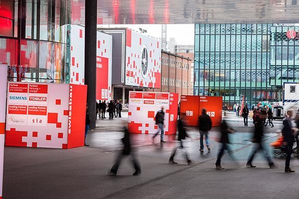 Rüegg an der Swissbau 2018 in Basel