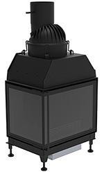 Rüegg Kamin KII 50x68x50 mit Klapptür